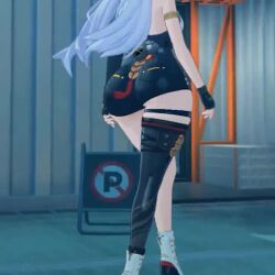 1girls 3d ass_focus curvy huge_ass mod tagme video zenless_zone_zero