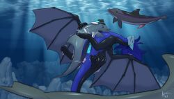anthro anthro_on_feral avilon bodily_fluids cetacean cum cum_in_vagina cum_inside cumshot cuntboy cuntboy_sans_balls dolphin dragon ear_fins ejaculation erection feral fin genital_fluids genitals group group_sex hair herm hermaphrodite hi_res horn intersex intersex/male looking_pleasured male maleherm mammal mane marine multi_genitalia mythological_creature mythological_scalie mythology penis pussy scalie sex toothed_whale underwater vaginal_penetration water wings zoophilia