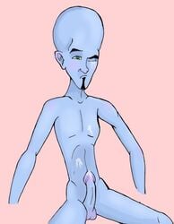 billiejeanluv dreamworks male male_only megamind megamind_(character) paramount_pictures solo tagme