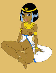 1girls asterix_and_obelix cleopatra dark-skinned_female dark_skin female female_only solo tagme