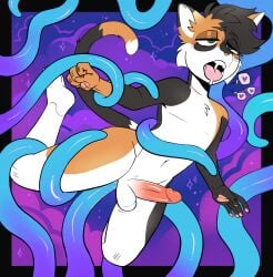 absurd_res ahe_gao anal anal_sex anthro bodily_fluids calico_cat domestic_cat drooling felid feline felis forced gay hi_res hunter_(hhdrawer) looking_pleasured male mammal penetration rape saliva sex solo sparkibarki tentacle tentacle_grab tentacle_in_ass tentacle_penetration tentacle_rape tentacle_sex