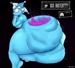 ass big_ass big_breasts breasts bubble_butt cleavage deltarune deltarune_chapter_4 female furry huge_ass huge_breasts mizzle_(deltarune) nicolaowo sleeping tagme thick_thighs wide_hips