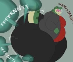 ass_bigger_than_head big_ass dinosaur dinosaur_humanoid fart fart_cloud fart_everywhere fart_fetish farting fat fat_ass gay loud_fart megacoolbear_(artist) old_man original_character reptile reptile_humanoid saliva scalie scalie_humanoid wobbling_ass