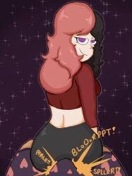 ava_wakaioshi bulge bulge_through_clothing bulge_through_underwear fart fart_cloud fart_fetish fart_on_dick farting farting_on_dick farting_on_lap heart_underwear multicolored_hair pov pov_male seductive seductive_look seductive_smile sitting_on_lap