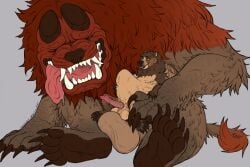 2025 5_fingers anal anal_sex anatomically_correct anatomically_correct_genitalia anatomically_correct_penis animal_genitalia animal_penis anthro anthro_on_feral anthro_on_top anthro_penetrated arm_markings aroused balls balls_deep basillicus bear bear_ears belly big_balls big_dom_small_sub big_penis biped black_lips bodily_fluids brown_arms brown_bear brown_body brown_ears brown_fur brown_hands brown_legs brown_scales canid canine capcom cheek_markings claws closed_eyes digital_drawing_(artwork) digital_media_(artwork) dominant doshaguma dripping drooling duo erection extreme_size_difference eyebrows facial_markings fangs fangs_bared felid feline feral feral_on_bottom feral_penetrating finger_claws fingers fur furry_tail genitals grizzly_bear hair head_horn head_markings hi_res horn huge_balls huge_cock interspecies kuruk_(character) large_insertion larger_male line_art lips looking_at_another looking_at_bulge looking_pleasured male male/male male_anthro male_feral male_on_bottom male_penetrated male_penetrating male_penetrating_male mammal mane mane_hair markings monotone_background monster_hunter multicolored_body multicolored_fur nude on_bottom on_lap on_top one_eye_closed open_mouth pawpads paws penetration penile penile_penetration penis plantigrade primatius pupils quadruped red_body red_hair riding saliva scales seated_carry_position sex sheath short_horn simple_background sitting sitting_on_lap size_difference size_play slightly_chubby small_horn smaller_male smile sound_effects stomach_bulge straight_horn sweat tail tan_balls tan_belly tan_body tan_fur tan_inner_ear teeth text thick_bottom_lip third-party_edit three-quarter_view tongue tongue_out tusks ursidae ursine ursine_ears ursine_genitalia ursine_penis zoophilia