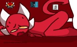 2boys birduk cube_84_(geometry_dash) demon_horns demon_tail extreme_demon f1shyf1sh3z geometry_dash male sex_from_behind spaceuk traced traced_art what yaoi youtube youtuber youtuber_boy
