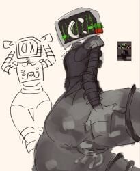 1girls ass badware_(die_of_death) die_of_death_(roblox) female presenting_pussy pussy reference_image roblox roblox_game robot robot_girl rrresna solo_female tagme thighs xd