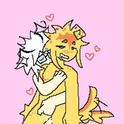 antennae_(anatomy) bite_mark biting blue_eyes finger_fuck fingering forsaken_(roblox) glasses il0vepizza71 mastectomy_scar nonbinary noob_(forsaken) oc oc_x_canon pixel_art roblox roblox_game robloxian self_upload sitting sitting_on_lap tagme tail white_hair yellow_skin
