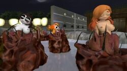 3d barnacle big_breasts crossover hot_spring meggy_spletzer pomni_(the_amazing_digital_circus) sfm smg4 source_filmmaker splatoon tanny the_amazing_world_of_gumball unconscious vore