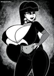 1girls atomickingboo big_ass big_breasts big_thighs breasts breasts_bigger_than_head bust busty chest curvaceous curvy curvy_figure digital_media_(artwork) enormous_breasts female gigantic_breasts hips huge_ass huge_breasts huge_thighs large_ass large_breasts large_thighs legs light-skinned_female light_skin lindel_dollice_quilten massive_breasts mature mature_female oc original original_character slim_waist the_besties_(atomickingboo) thick thick_hips thick_legs thick_thighs thighs voluptuous waist wide_hips wide_thighs