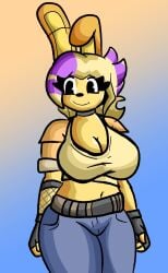 chetoh chetoh girl rabbit rabbit_girl randyjimtv yellow yellow_body