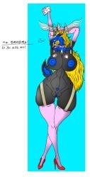 absurd_res anthro antlers areola armwear babel1641 big_breasts black_body blonde_hair blue_areola blue_eyes blue_nipples breasts clothing collar curvy_figure deer english_text eyelashes eyewear female footwear garter_straps generation_6_pokemon glasses gloves hair handwear hi_res high_heels horn korean_text legendary_pokemon legwear lingerie long_hair mammal mature_female nintendo nipple_piercing nipples piercing pink_armwear pink_clothing pink_gloves pink_handwear pink_legwear pink_stockings pink_thigh_highs pokemon pokemon_(species) red_clothing red_footwear red_high_heels shoes smile smiling_at_viewer solo stockings tail text thigh_highs voluptuous_anthro voluptuous_female xerneas xylia_(keksnek720)