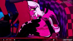 1girls 2boys animated blowjob canaryprimary demon fellatio helluva_boss loop spreading_ass succubus tagme threesome verosika_mayday verosika_mayday_(helluva_boss) video vivienne_medrano