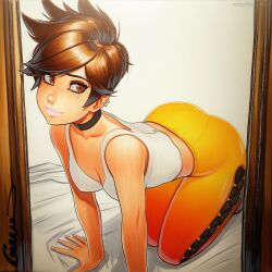 tracer from overwatch by crazyfishbones