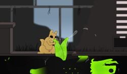 2_penises absurd_res animal_genitalia animal_penis black_body bodily_fluids cum cum_in_mouth cum_inside digital_drawing_(artwork) digital_media_(artwork) duo ejaculation erection fellatio feral genital_fluids genitals green_lizard_(rain_world) hands-free hemipenes hi_res inflation inflation lizard lizard_(rain_world) male male/male monk_(rain_world) multi_genitalia multi_penis open_mouth oral oral_orgasm orgasm penetration penile penis precum rain_world rankedredpanda reptile scalie sex signature size_difference slugcat tail tongue tongue_out videocult yellow_body