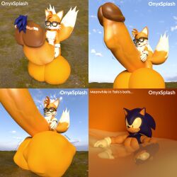 3d 4_panel_comic big_balls big_penis churning cock_vore cum gay glasses huge_balls huge_cock hyper_balls hyper_penis inside_balls internal internal_view macro male_anthro male_only micro micro_in_balls micro_in_cum micro_in_penis micro_in_urethra miles_prower onyxsplash sega sequence sonic_(series) sonic_the_hedgehog sonic_the_hedgehog_(series) swimming_in_cum tails tails_the_fox vore