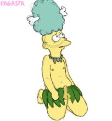 fagasta male_only mel mel_(the_simpsons) melvin_van_horne penis sideshow_mel simpsons small_penis solo_male submissive submissive_male the_simpsons