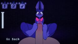 animated animatronic bonnie_(fnaf) bunny bunny_ears feet feet_on_penis five_nights_at_freddy's five_nights_at_fuzzboob's foot_fetish footjob furry glazed_(artist) male_pov pov rabbit rule_63 sound video