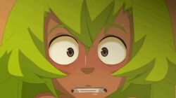 1080p 1girls amalia animated areolae boobs breasts dark-skinned_female female female_only green_hair high_resolution implied_sex loop nipples out_of_frame pov sex solo_female sweat tits wakfu zone