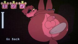 1futa anal anal_sex animated animatronic anthro balls ballsack big_ass blush closed_eyes cock-tail cum cum_in_ass cum_while_penetrated disembodied_penis ejaculation erection five_nights_at_freddy's five_nights_at_fuzzboob's foxy_(fnaf) furry futa_only futa_sans_pussy futanari glazed_(artist) hands-free handsfree_ejaculation holding_legs_up huge_ass legs_together legs_up male_on_futa on_back orgasm penis red_body rule_63 sex sex_on_chair solo sound thick_thighs tomboy video