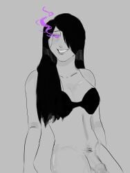 atomic87 bra enderman enderwoman futanari long_hair minecraft smile