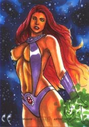 1girls chris_foulkes curvaceous curvy curvy_body curvy_female curvy_figure dc dc_comics female female_only hourglass_figure koriand'r light-skinned_female light_skin solo solo_female starfire starfire_(comics) tagme teen_titans voluptuous