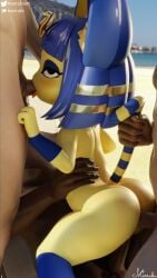 1girls 3boys 3d 3d_(artwork) 3d_model airtight all_three_filled anal animal_crossing ankha ankha_(animal_crossing) ankha_(zy0n7) ass blue_hair cowgirl_position deepthroat doggy_style double_penetration doubutsu_no_mori face_fucking facefuck fellatio furry gangbang human_on_humanoid marrubi marrubi_(artist) nairu_(doubutsu_no_mori) nintendo striped_tail tagme tail_grab throat_fuck thrusting thrusting_into_mouth vaginal_penetration yellow_body zy0n7