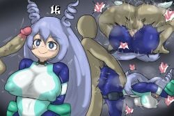 1boy 1girls absurd_res bodysuit breasts doggy_style enigi09 female female_focus female_human from_behind fully_clothed hadou_nejire hadou_nejire_(hero_outfit) hero_outfit_(mha) hi_res human instant_loss_2koma large_breasts mating_press my_hero_academia nejire_hado nejire_hado_(hero_outfit) penis rape raped sex superhero_costume superheroine