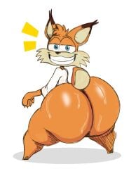 1femboy ass big_ass big_butt breathotter bubble_ass bubble_butt bubsy bubsy_(series) butt femboy furry_only gay huge_ass looking_at_viewer looking_back male_only non-human text