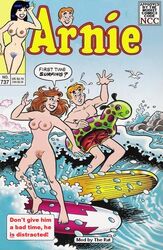 alias_the_rat archie_andrews archie_comics breasts nude pussy surfing veronica_lodge