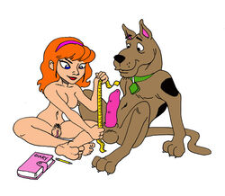 daphne_blake dennis_clark female hanna-barbera human interspecies male nipples penis pubic_hair scooby-doo scooby-doo_(character) straight tagme zoophilia