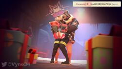 3d ambiguous_penetration animated ass belt bent_over bouncing_ass bouncing_breasts bra christmas clothed clothed_sex clothing dominant dominant_female dominant_male domination face_mask fempyro gas_mask gif heavy_(team_fortress_2) heavy_weapons_guy pyro pyro_(team_fortress_2) questionable_consent sound source_filmmaker standing standing_sex straight straps team_fortress_2 thick_ass thick_thighs thighhighs unzipped unzipped_bodysuit video vyne waist_grab warm_colors wet wide_hips