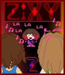 1girls 2futas bete_noire chara frisk glitchtale imminent_rape imminent_sex innocent pixel_art self_upload undertale undertale_(series) undertale_au undertale_fanfiction vibing z!betty zixy