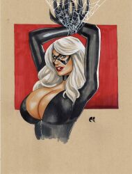 1girls black_cat_(marvel) chris_foulkes curvaceous curvy curvy_female curvy_figure felicia_hardy female female_only hourglass_figure light-skinned_female light_skin marvel marvel_comics solo solo_female spider-man_(series) straight_hair tagme voluptuous voluptuous_female