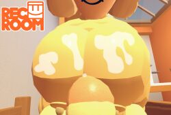 breasts cum cum_on_breasts dildo female mia_(recroom) nipples penis rec_room recroom sex vr