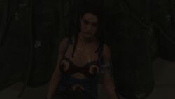 3d capcom jill_valentine jill_valentine_(sasha_zotova) leech nipple_bulge nipple_insertion nipple_penetration nipple_stretching parasite resident_evil resident_evil_3 resident_evil_3_remake steamoven3d swamp