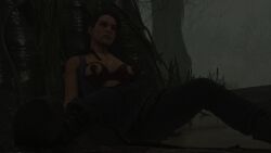 3d capcom jill_valentine jill_valentine_(sasha_zotova) leech nipple_bulge nipple_insertion nipple_penetration nipple_stretching parasite resident_evil resident_evil_3 resident_evil_3_remake steamoven3d swamp