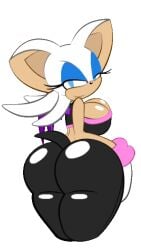 2d animated anthro ass_focus ass_shake color ctrl-z female female_only furry gif huge_ass huge_breasts looking_at_viewer looking_back mobian mobian_(species) mobian_bat motion_tweening presenting_hindquarters rouge_the_bat sega shaking_butt skin_tight sonic_(series) sonic_adventure_2 sonic_the_hedgehog_(series) sonic_transformed_3 transparent_background