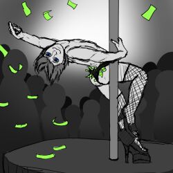 creepypasta high_heels hypnos_lullaby male mike_(strangled_red) stripper stripper_pole