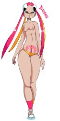 1girls 2d 2d_animation animated breasts color dark_skin digital_media_(artwork) diives female female_only nintendo nipples panties plumeria_(pokemon) pokemon shoes short_playtime solo tall tall_female team_skull topless walk_cycle walking wide_hips