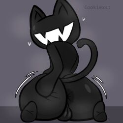 ass_focus big_butt cookiexst feline feline furry monstercat monstercat_media