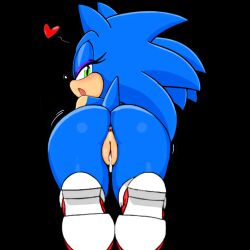 after_transformation ass bedroom_eyes bodily_fluids cum_in_pussy doggy_style fan_edit horny horny_female presenting presenting_pussy rule_63 sega sonic_(series) sonic_the_hedgehog sonic_the_hedgehog_(series) sonique_the_hedgehog