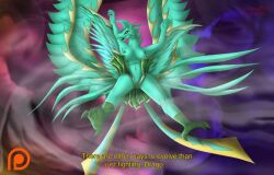 anthro avian bakugan bakugan_battle_brawlers bakugan_new_vestroia fur furry medium_breasts phoenix skyress vagina ventus yiff