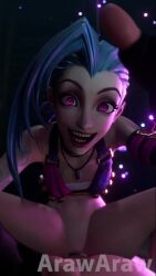 1boy 1girls 3d 9:16 animated arawaraw arcane assertive_female athletic_female blender blue_eyes cowgirl_position crazy crazy_eyes femdom fucked_senseless girl_on_top human jinx_(league_of_legends) league_of_legends league_of_legends:_wild_rift light-skinned_male loud_sound male penis post_orgasm_sex post_orgasm_torture pov pov_eye_contact riding riding_penis shorter_than_30_seconds sound vertical_video video