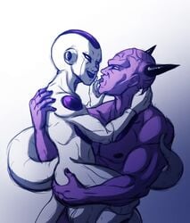 2boys captain_ginyu dragon_ball dragon_ball_z freeza frieza gay ginyu_force male male_only yaoi