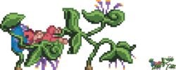 animated breasts crestfallen_warrior digital_media_(artwork) female flora_fauna floran forced humanoid low_res penetration pixel_art plant starbound tentacle transparent_background video_games