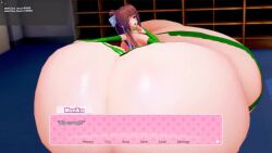 1girls 3d animated animation ass ass_bigger_than_body ass_bigger_than_breasts ass_bigger_than_head ass_bigger_than_torso ass_expansion ass_focus big_ass big_breasts breasts breasts_bigger_than_body breasts_bigger_than_head breasts_bigger_than_torso colossal_ass colossal_breasts doki_doki_literature_club gigantic_ass gigantic_breasts green_lipstick green_panties huge_ass hyper hyper_ass hyper_breasts inflation_sounds jinvin monika_(doki_doki_literature_club) short_video sound tagme text text_box video