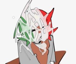 1boy ailewzol countryhumans cum cum_in_mouth cum_on_face excessive_cum gay male male_only mexico_(countryhumans) stickman