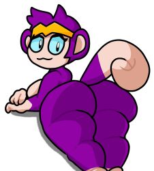 1girls anthro big_ass big_breasts breasts bubble_butt female female_only huge_ass lewdewott monkey_shantae shantae shantae_(character) smooth_fur solo tagme