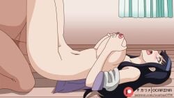 1boy 2d animated big_breasts black_hair clothing female high_resolution hyuuga_hinata long_hair loop male male/female missionary_position mp4 naked naruto naruto_shippuden nipples nude ocarinaotw sex sound straight vaginal_penetration video